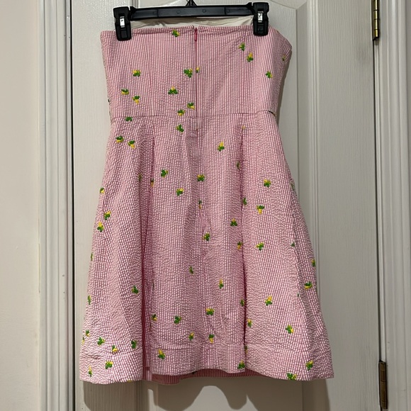 Lilly Pulitzer strapless top size 6 EUC - Picture 2 of 4